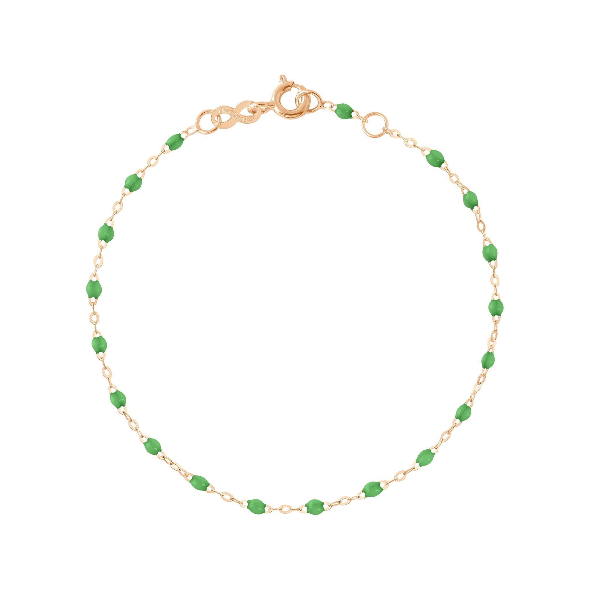 Gigi Clozeau - Bracelet prairie Classique Gigi, or rose, 18 cm