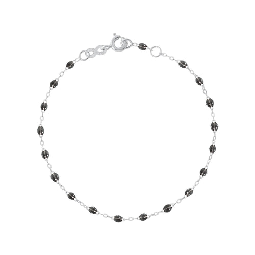 Gigi Clozeau - Bracelet quartz Classique Gigi, or blanc, 17 cm