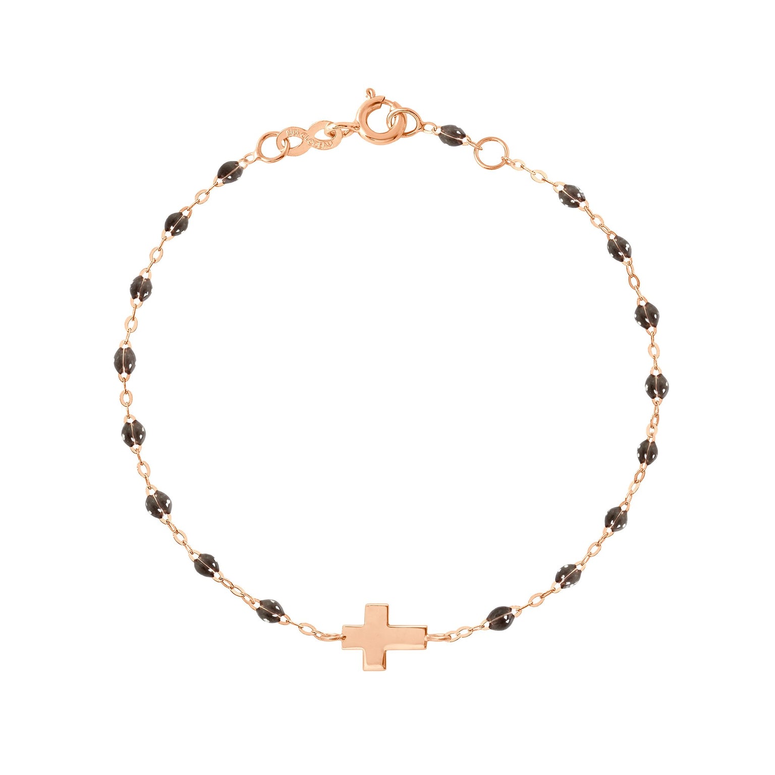 Classic Quartz Charm Bracelet Rose Gold 17 cm Gigi Clozeau createur de bijoux