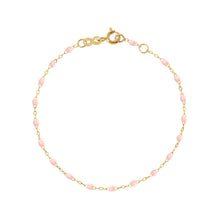 Gigi Clozeau - Bracelet rose bébé Classique Gigi, or jaune, 17 cm