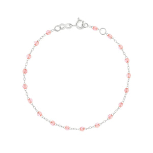 Gigi Clozeau - Bracelet rosée Classique Gigi, or blanc, 19 cm