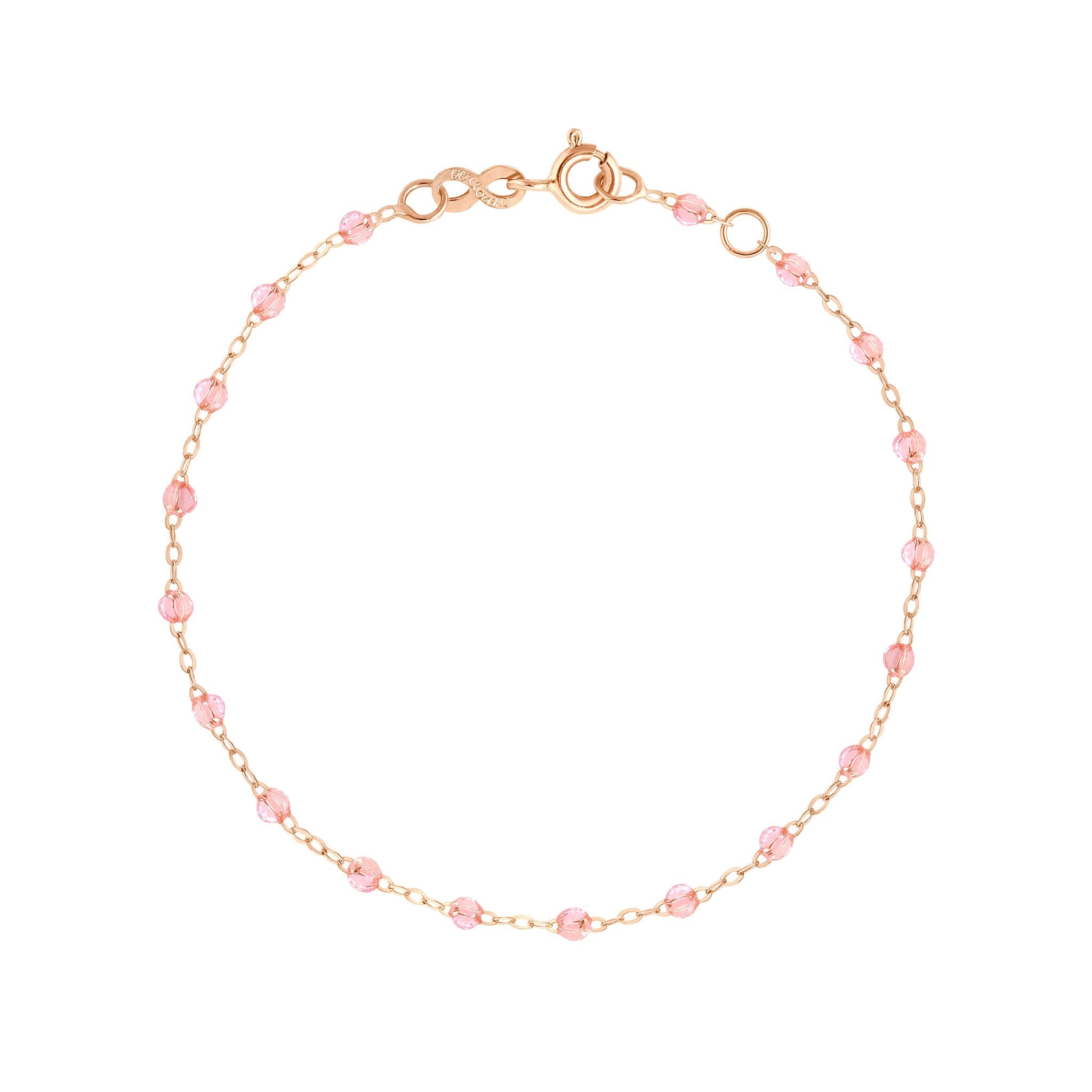 Gigi Clozeau - Bracelet rosée Classique Gigi, or rose, 17 cm