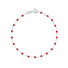 Gigi Clozeau - Bracelet rubis Classique Gigi, or blanc, 15 cm