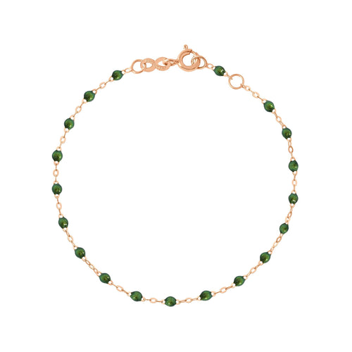 Gigi Clozeau - Bracelet scarabée Classique Gigi, or rose, 19 cm