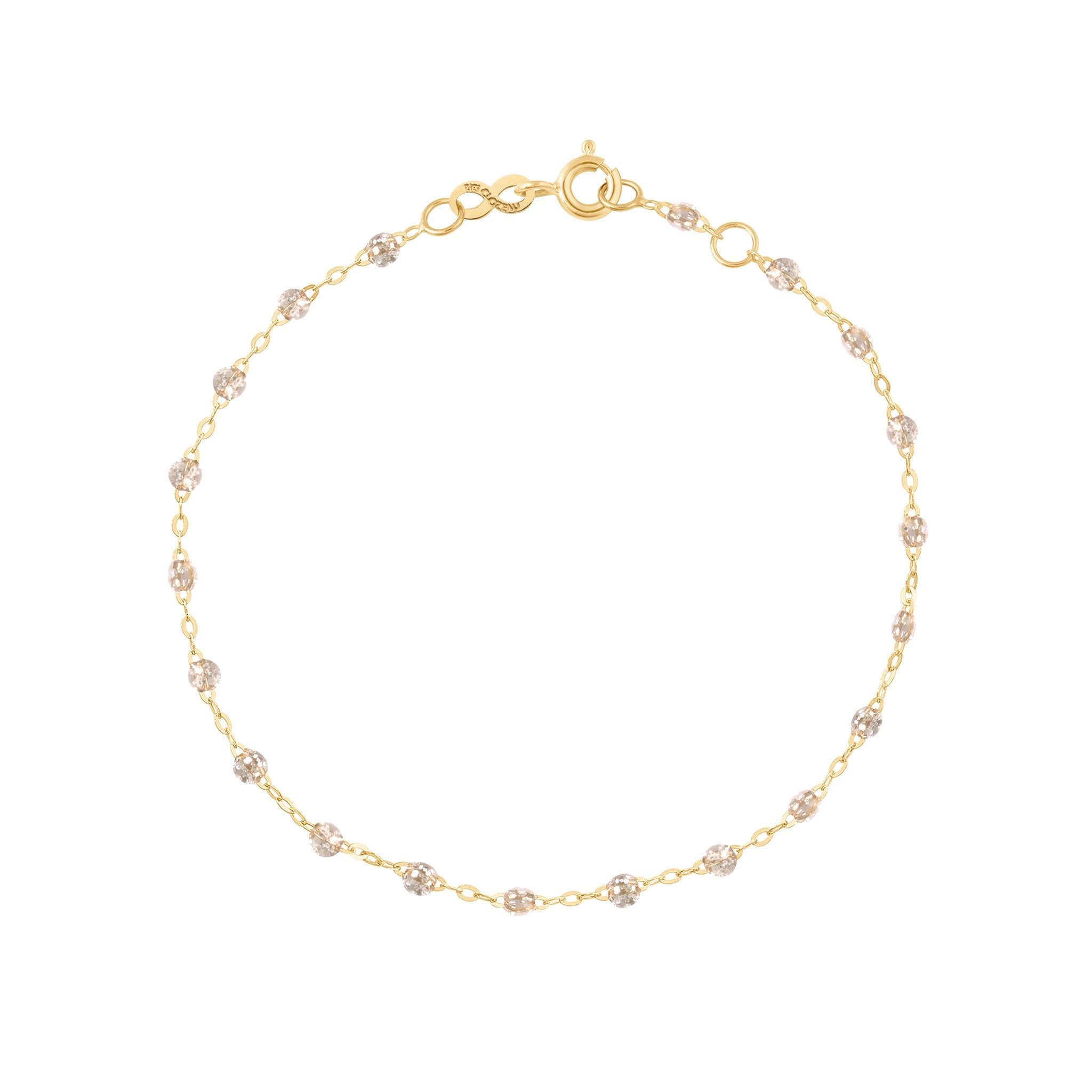 Gigi Clozeau - Bracelet sparkle Classique Gigi, or jaune, 15 cm