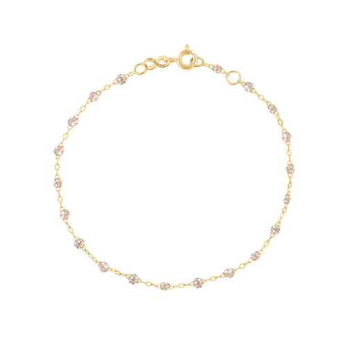 Gigi Clozeau - Bracelet sparkle Classique Gigi, or jaune, 15 cm