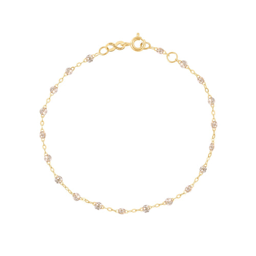 Gigi Clozeau - Bracelet sparkle Classique Gigi, or jaune, 19 cm