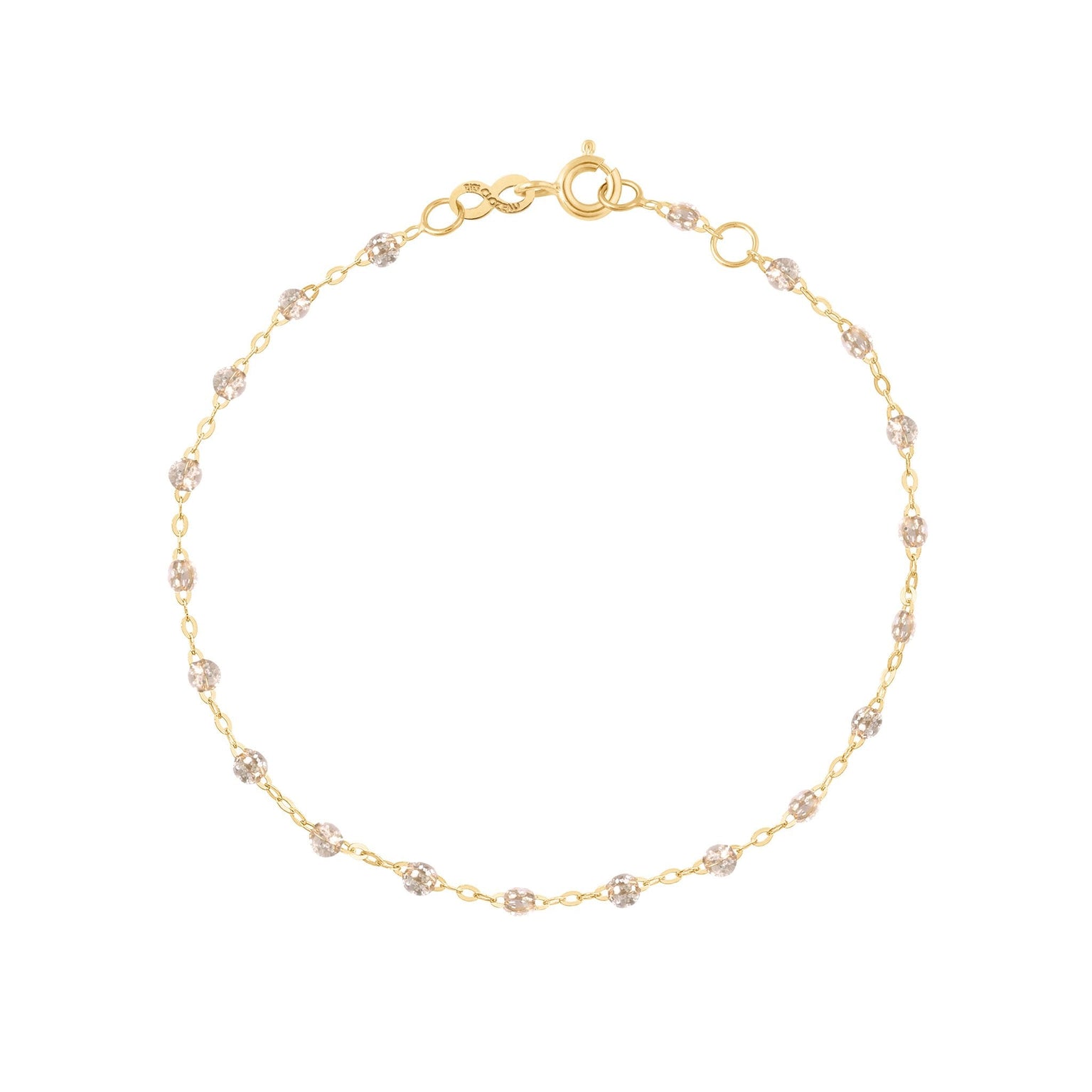 Gigi Clozeau - Bracelet sparkle Classique Gigi, or jaune, 19 cm