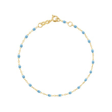 Gigi Clozeau - Bracelet turquoise Classique Gigi, or jaune, 15 cm