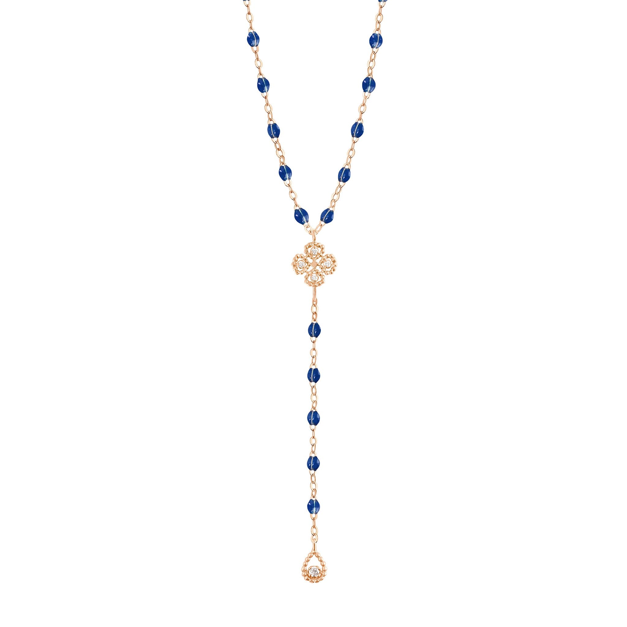 Diamond clearance rosary necklace