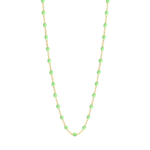 Gigi Clozeau - Collier anis Classique Gigi, or jaune, 42 cm