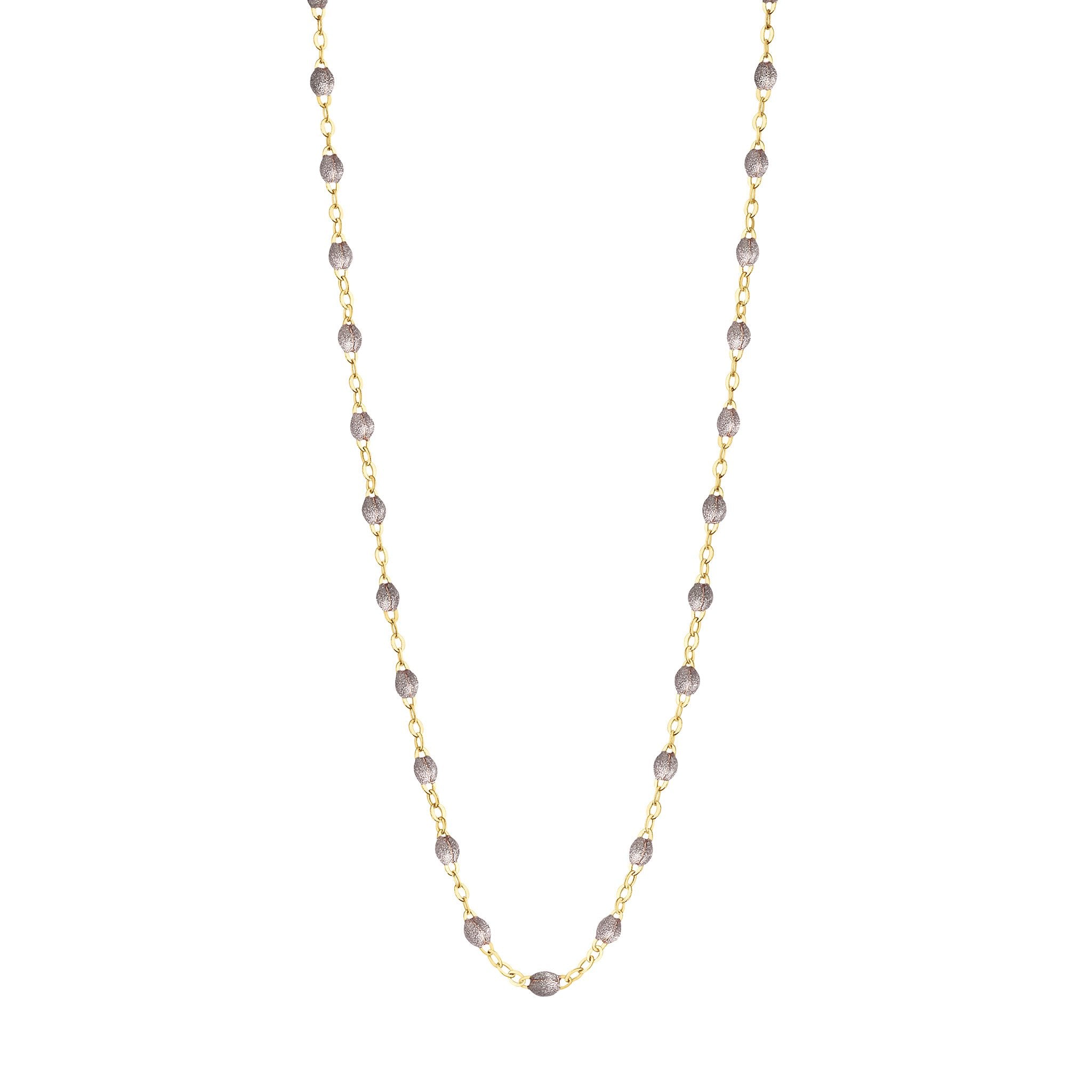 Gigi Clozeau - Collier argent Classique Gigi, or jaune, 45 cm