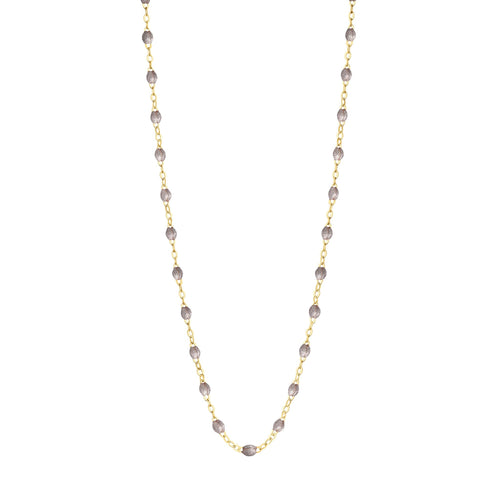 Gigi Clozeau - Collier argent Classique Gigi, or jaune, 50 cm