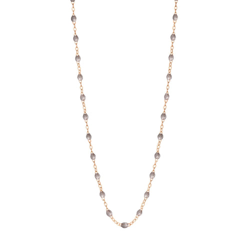 Gigi Clozeau - Collier argent Classique Gigi, or rose, 42 cm