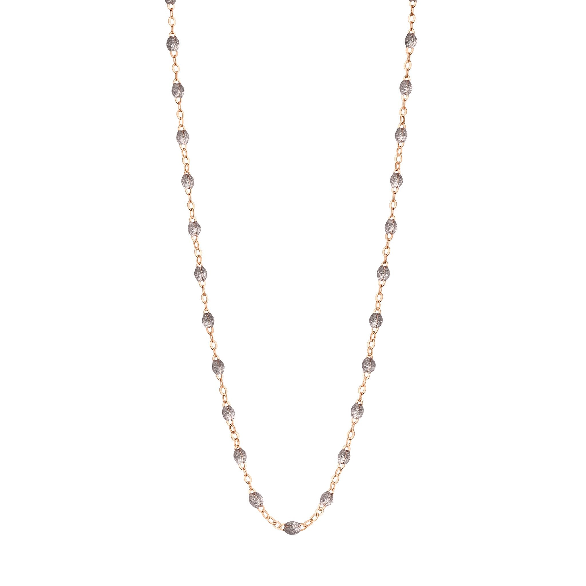 Gigi Clozeau - Collier argent Classique Gigi, or rose, 45 cm