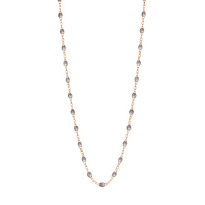 Gigi Clozeau - Collier argent Classique Gigi, or rose, 45 cm