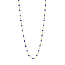 Gigi Clozeau - Collier bleuet Classique Gigi, or jaune, 45 cm