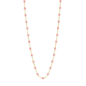 Gigi Clozeau - Collier blush Classique Gigi, or jaune, 42 cm