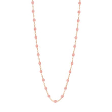 Gigi Clozeau - Collier blush Classique Gigi, or rose, 50 cm