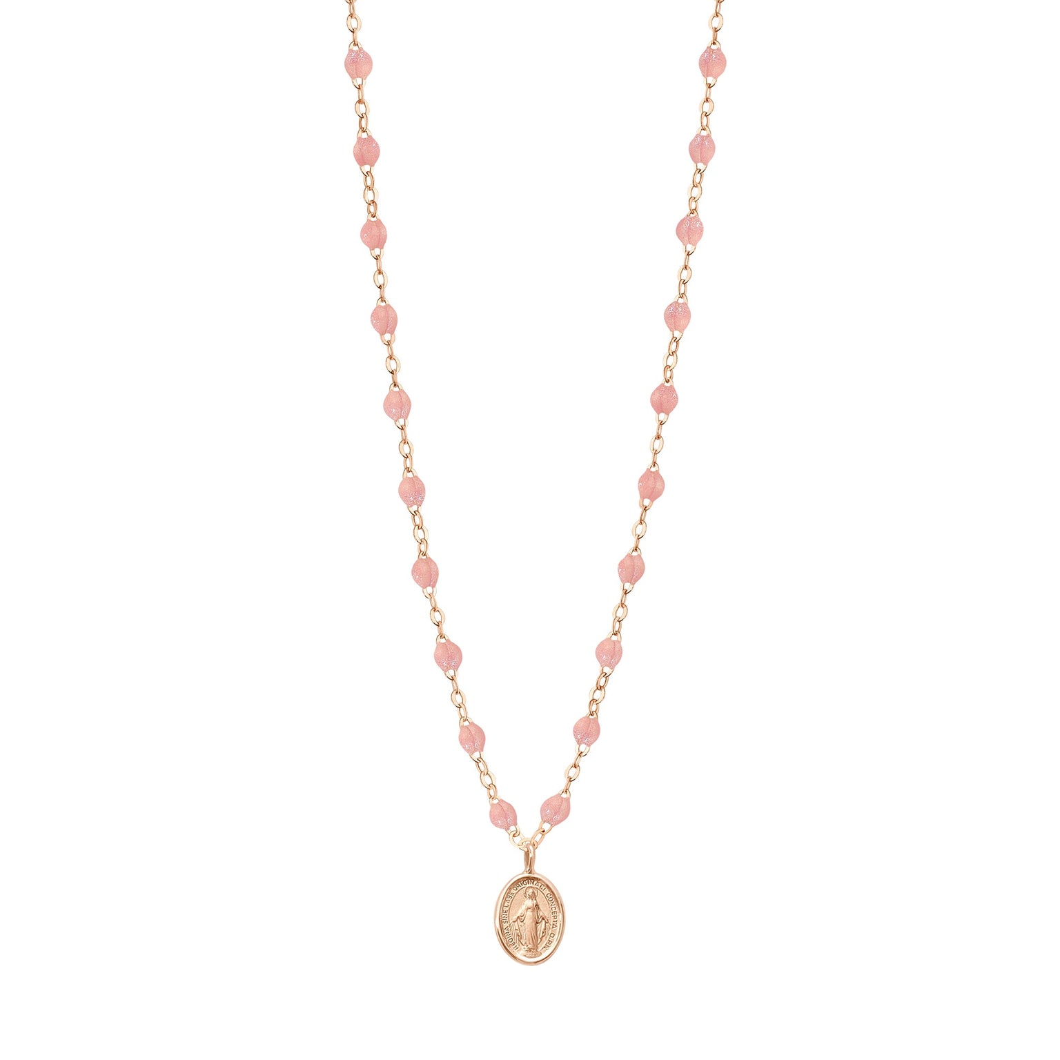 Necklace with rose charm sale