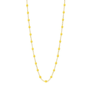 Gigi Clozeau - Collier citron Classique Gigi, or jaune, 50 cm