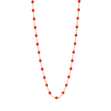 Gigi Clozeau - Collier corail Classique Gigi, or rose, 42 cm