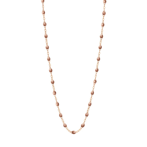 Gigi Clozeau - Collier cuivre Classique Gigi, or rose, 42 cm