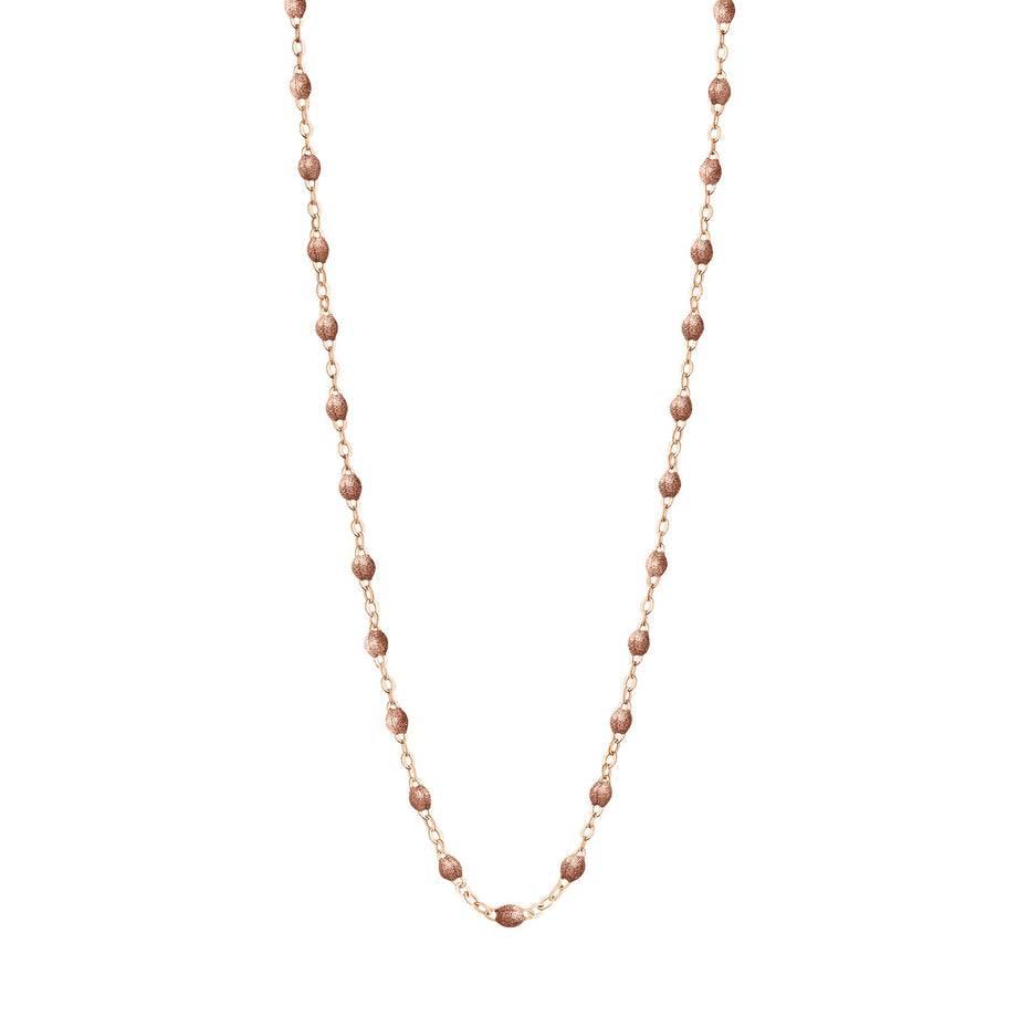 Gigi Clozeau - Collier cuivre Classique Gigi, or rose, 42 cm