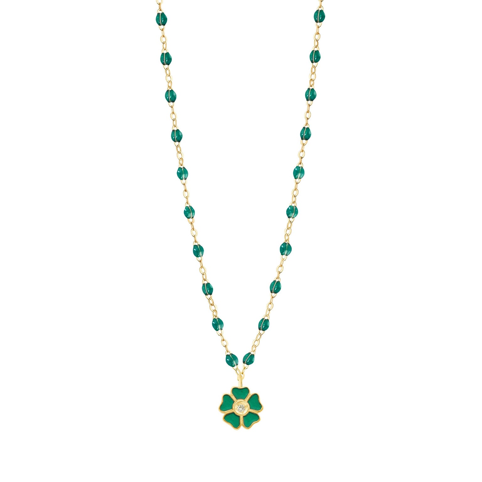 Emerald with diamond necklace shop