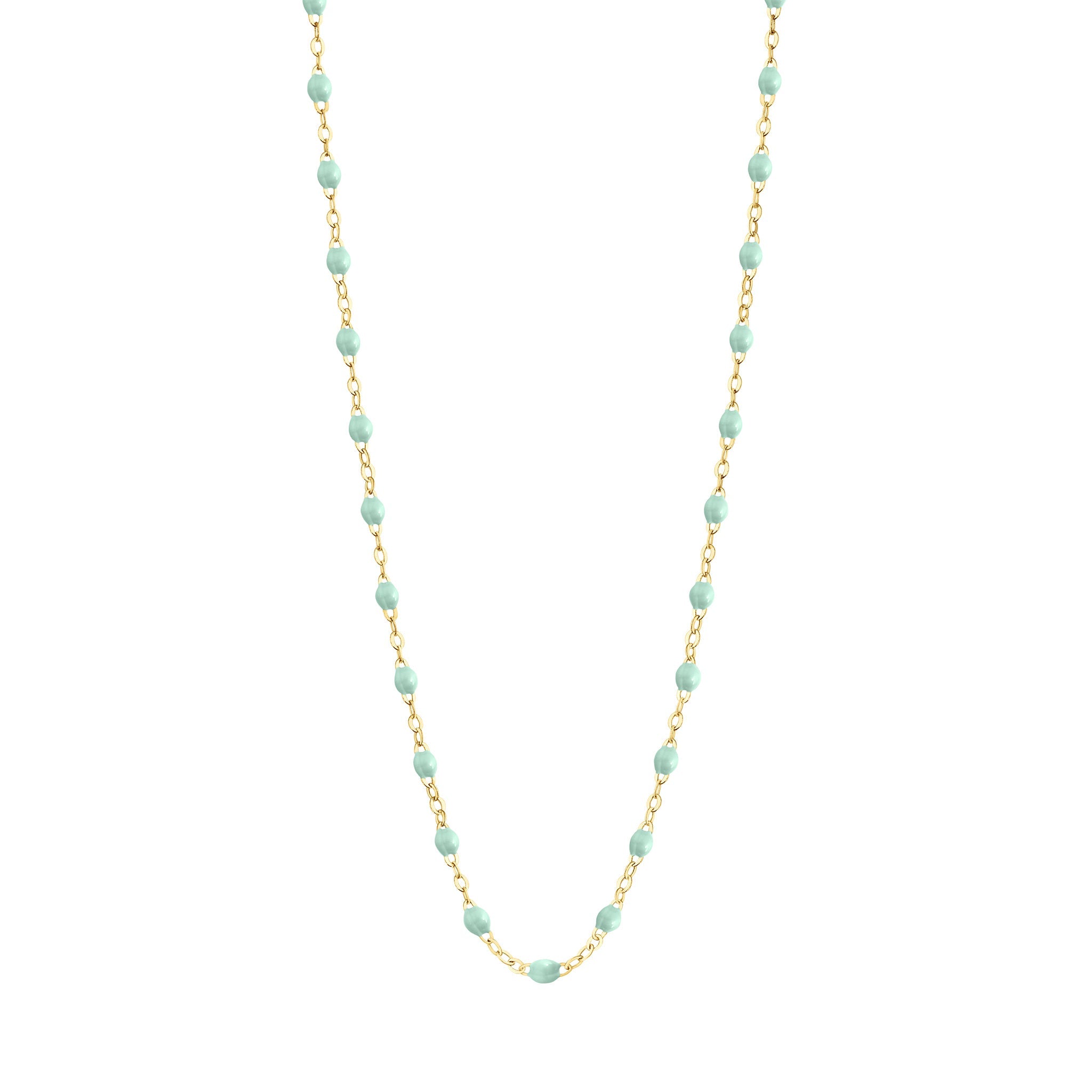 Collier enfant jade Classique Gigi, or jaune, 33 cm – Gigi Clozeau