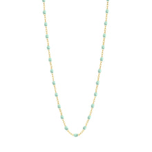Gigi Clozeau - Collier enfant jade Classique Gigi, or jaune, 33 cm