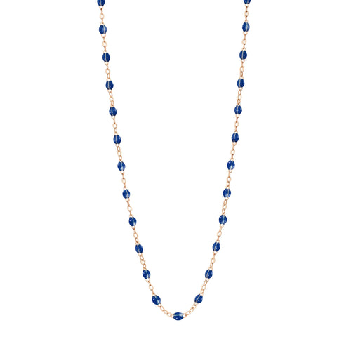 Gigi Clozeau - Collier enfant prusse Classique Gigi, or rose, 33 cm