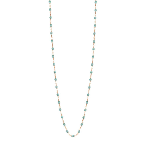 Gigi Clozeau - Collier glacier Classique Gigi, or rose, 60 cm