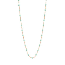 Gigi Clozeau - Collier jade Classique Gigi, or rose, 45 cm