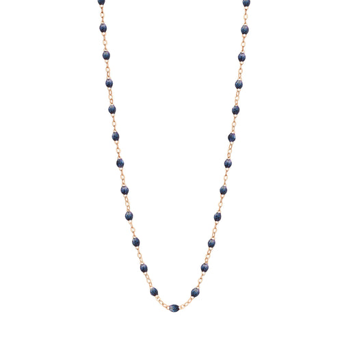 Gigi Clozeau - Collier nuit Classique Gigi, or rose, 42 cm