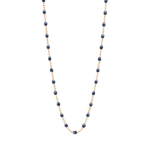 Gigi Clozeau - Collier nuit Classique Gigi, or rose, 42 cm