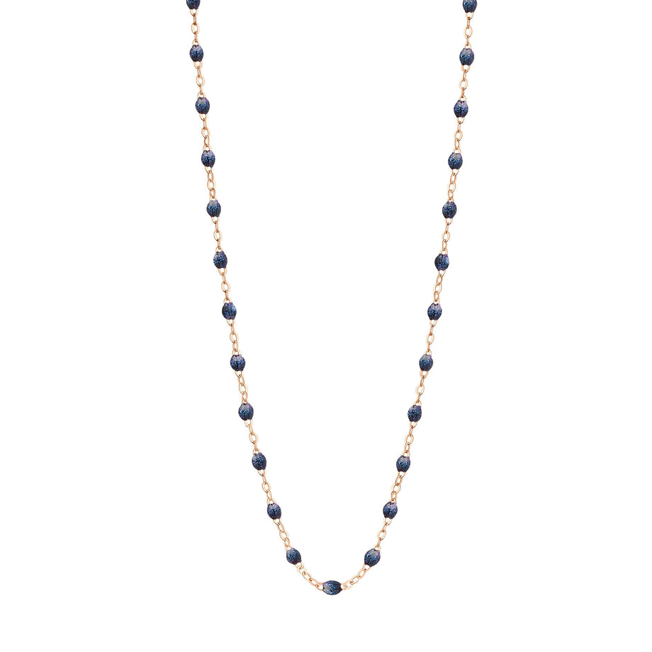 Gigi Clozeau - Collier nuit Classique Gigi, or rose, 42 cm