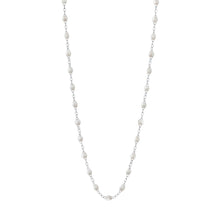 Gigi Clozeau - Collier opale Classique Gigi, or blanc, 42 cm