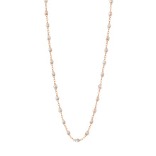 Gigi Clozeau - Collier opale Classique Gigi, or rose, 45 cm