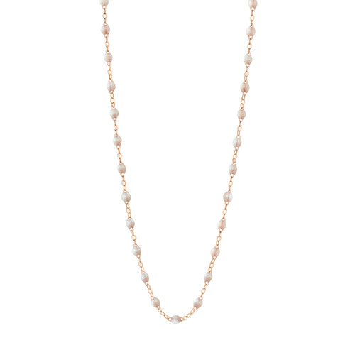 Gigi Clozeau - Collier opale Classique Gigi, or rose, 45 cm