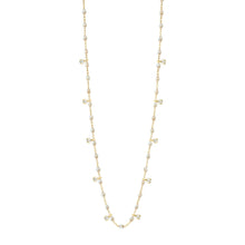 Gigi Clozeau - Collier opale Gigi Suprême, or jaune, 10 diamants, 60 cm