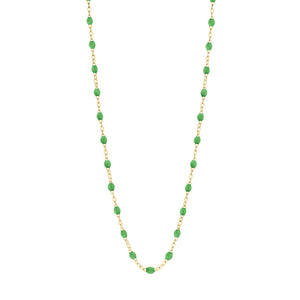 Gigi Clozeau - Collier prairie Classique Gigi, or jaune, 42 cm