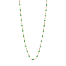Gigi Clozeau - Collier prairie Classique Gigi, or rose, 42 cm