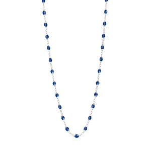 Gigi Clozeau - Collier prusse Classique Gigi, or blanc, 50 cm