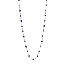Gigi Clozeau - Collier prusse Classique Gigi, or rose, 50 cm