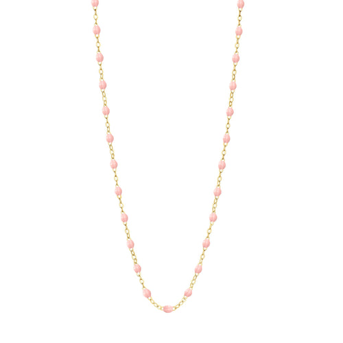 Gigi Clozeau - Collier rose bébé Classique Gigi, or jaune, 42 cm