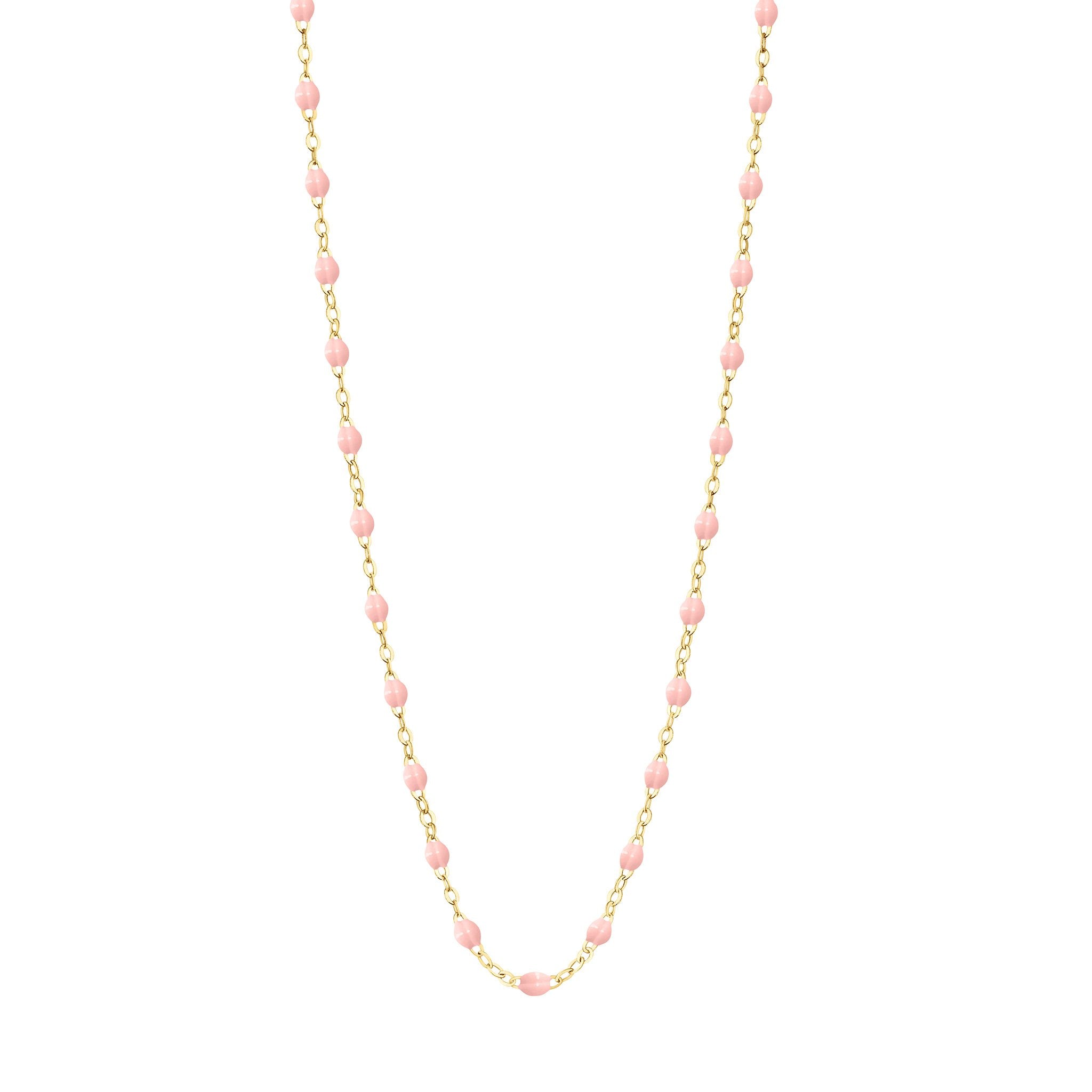 Gigi Clozeau - Collier rose bébé Classique Gigi, or jaune, 45 cm