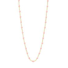 Gigi Clozeau - Collier rose bébé Classique Gigi, or jaune, 45 cm
