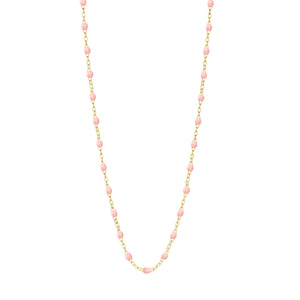Gigi Clozeau - Collier rose bébé Classique Gigi, or jaune, 45 cm