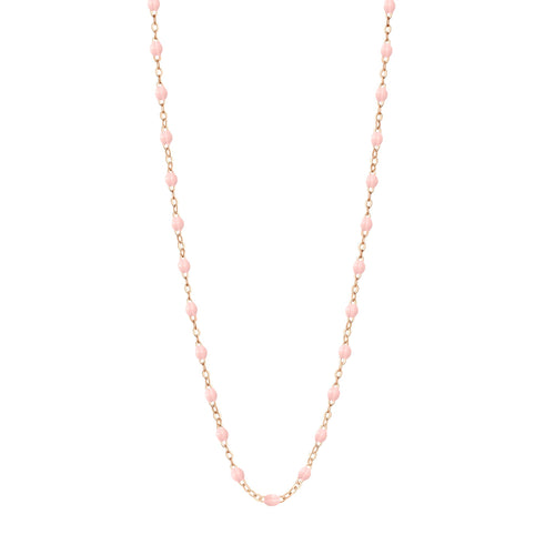 Gigi Clozeau - Collier rose bébé Classique Gigi, or rose, 42 cm